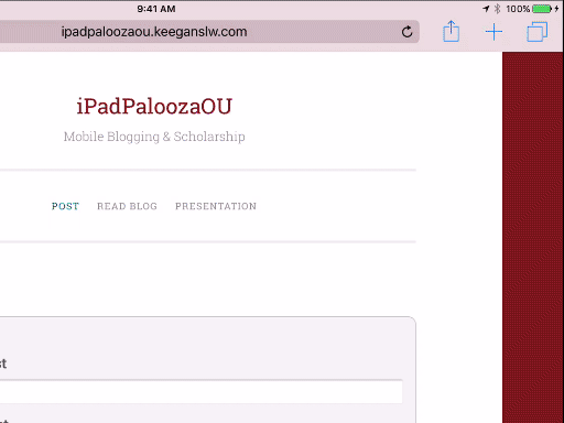 iPadPaloozaOU WebApp2