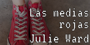 Red shoes with Twine Game title "Las medias rojas" overlaid